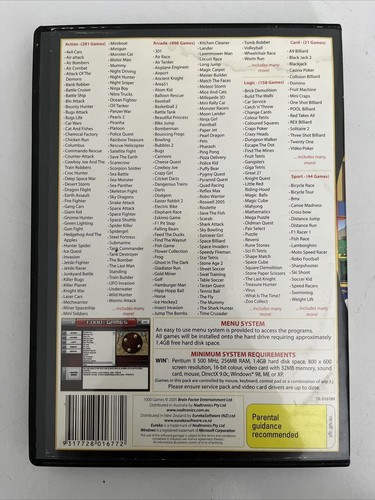 1000 Full Version Games - PC Windows Game - Picture 2 of 4