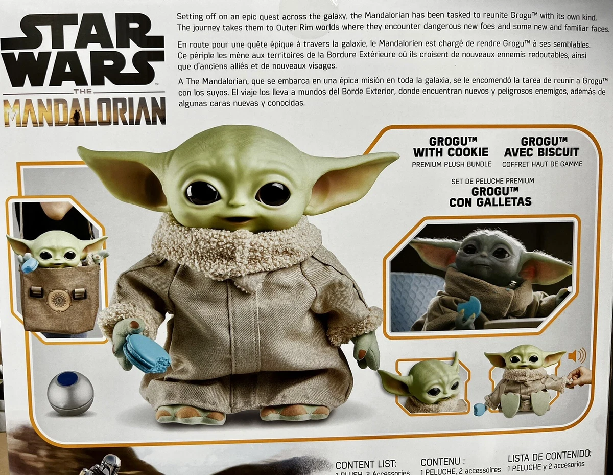 Peluche Baby Yoda Mandalorian