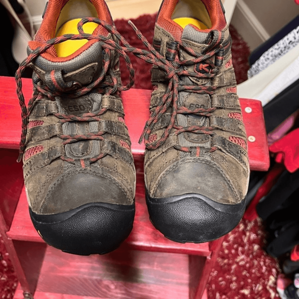 KEEN UTILITY scarpe donna Flint punta bassa morbida marrone