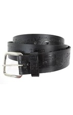 Authentic LUCKY 13 Coupe 13 Embossed Leather Belt Black S M L XL NEW