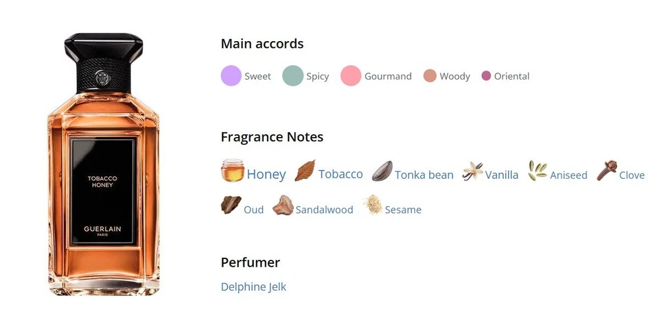 Guerlain L'Art & la Matière Miel de Tabaco EDP 100 ml Spray para Mujer Día de la Madre Foto 3 de 3