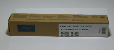 Replacement Toner Ricoh Aficio MP C2030, 2050 Cyan
