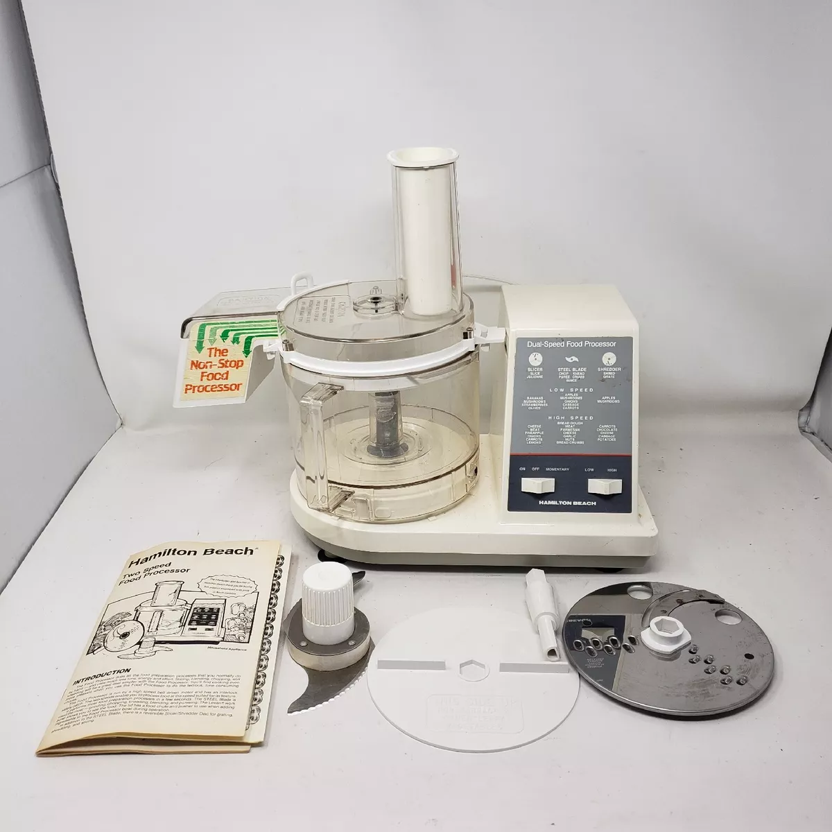 Dual speed food processor deals