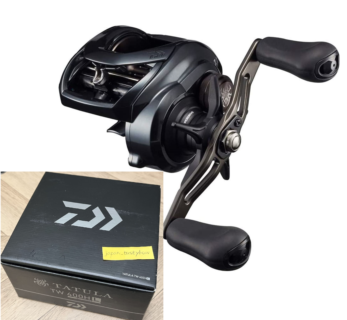TATULA 400XHＬ Daiwa Tatula 400HL Left Hand Baitcaster Saltwater Fishing