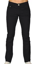 Mens Slim FIT Stretch Chino Trousers Casual Flat Front Flex Classic Full Pants