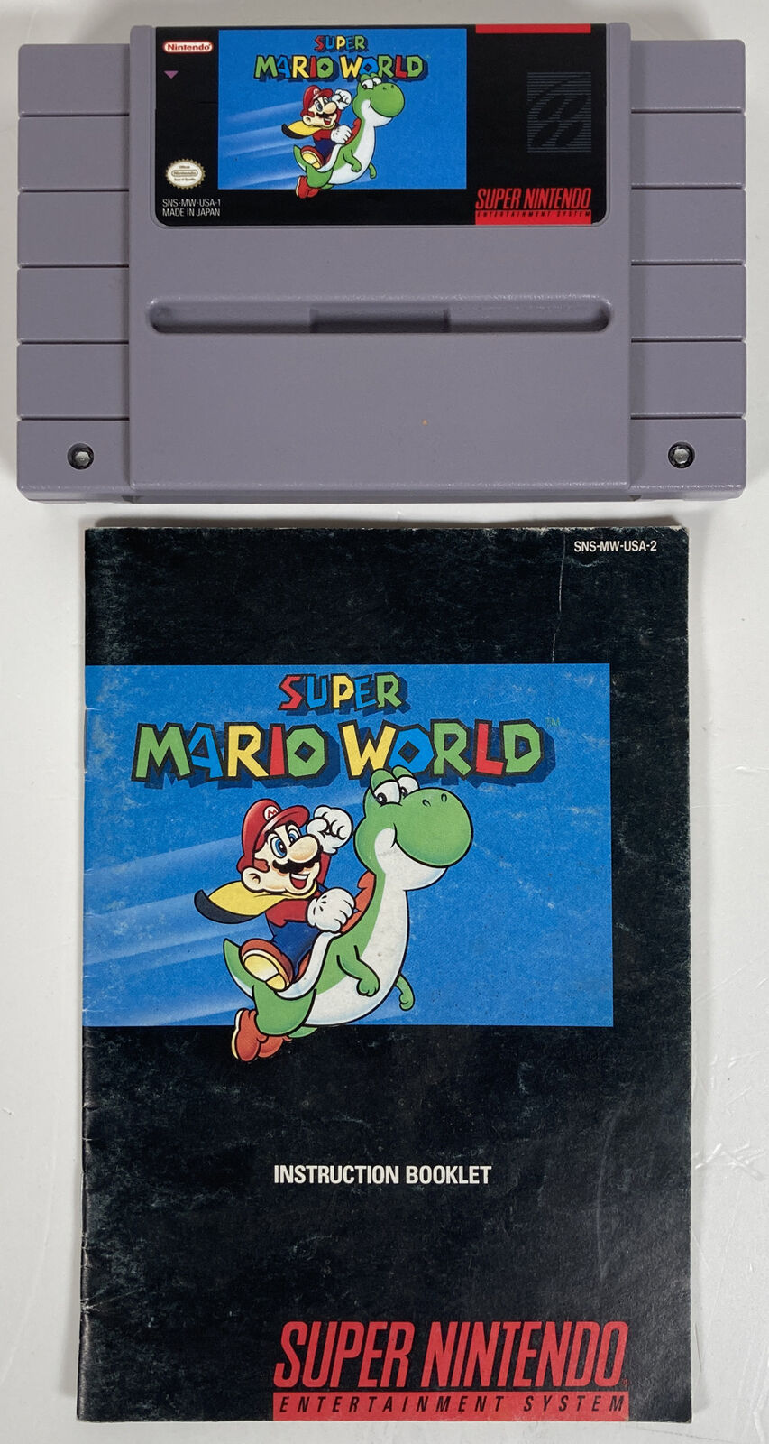 Super Mario World Super Nintendo SNES Game For Sale