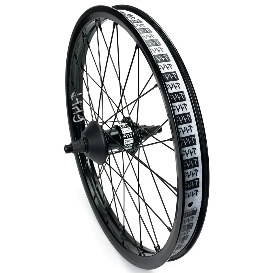 CULT BMX CREW FREECOASTER BICYCLE WHEEL BLACK RHD eBay