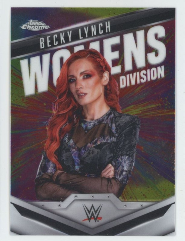 2025 Topps Chrome WWE Women's Division Becky Lynch #WD-BEC A6
