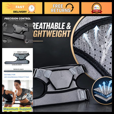 Adjustable Shoulder Support Brace for Rotator Cuff Injury - Arm Sling Compressio