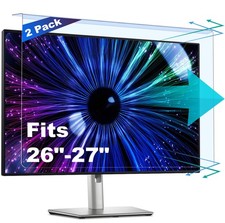 2 Pack Anti-Blue Light Anti-Scratch Screen Protector Shield for 27 Inches D...