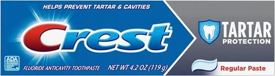 Crest Zahnsteinschutz-Zahnpasta, normale Paste, 4,2 oz (119 g) - Bild 1 von 3