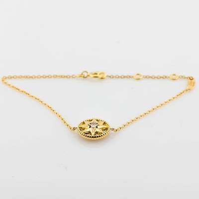 Christian Dior Armband 750 GG Diamanten ca. 0,7ct F/VS1 L: ca. 16-18cm Fullset