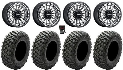Metal FX Delta Bdlk CC 15'' Wheels Bk 32'' Crawler XG Tires Pioneer 1K / Talon