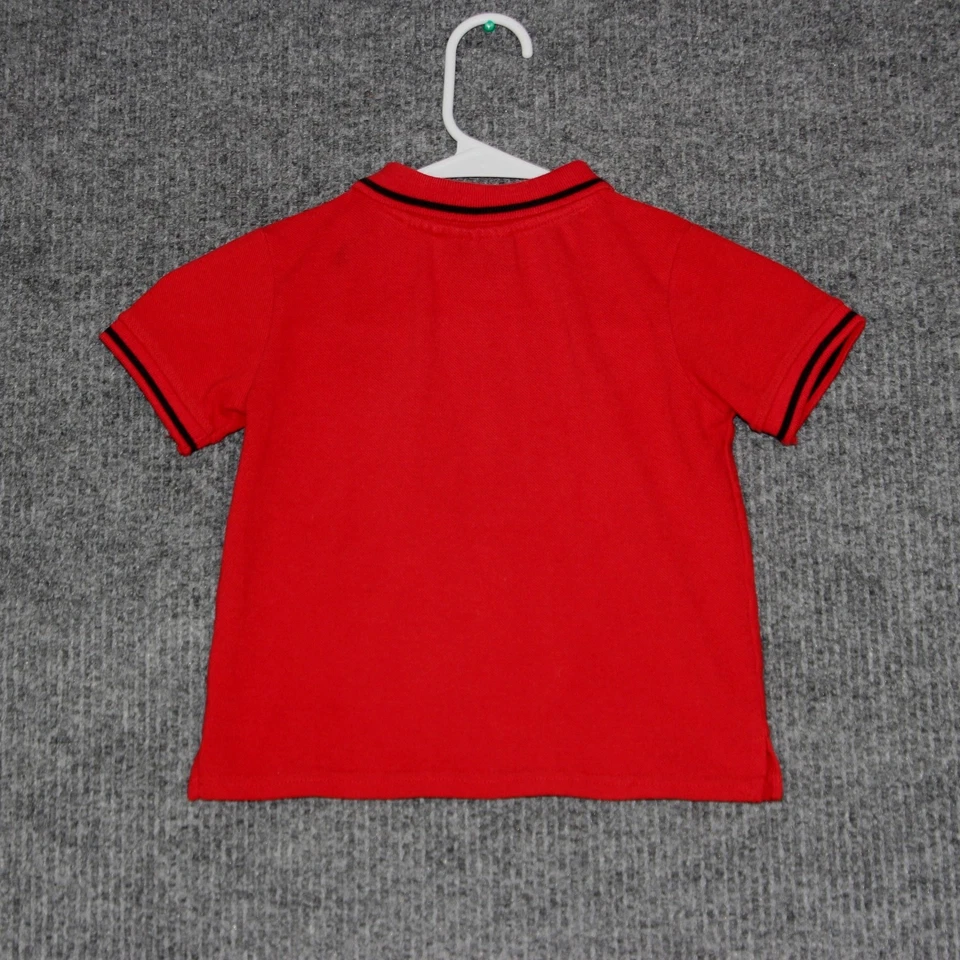 Camisa polo de manga corta roja Southpole para niños talla 5T Y2K grunge Foto 3 de 3