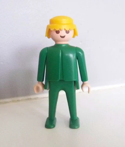 Playmobil (3602) vintage man - green man