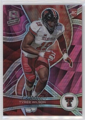 2023 Chronicles Draft Picks Neon Pink Prizm 52/75 Tyree Wilson Rookie RC 07lk