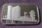 Rare Commercial Middlesex Bank #ed  1 Troy Oz. .999 Fine Silver Bar Madison '73