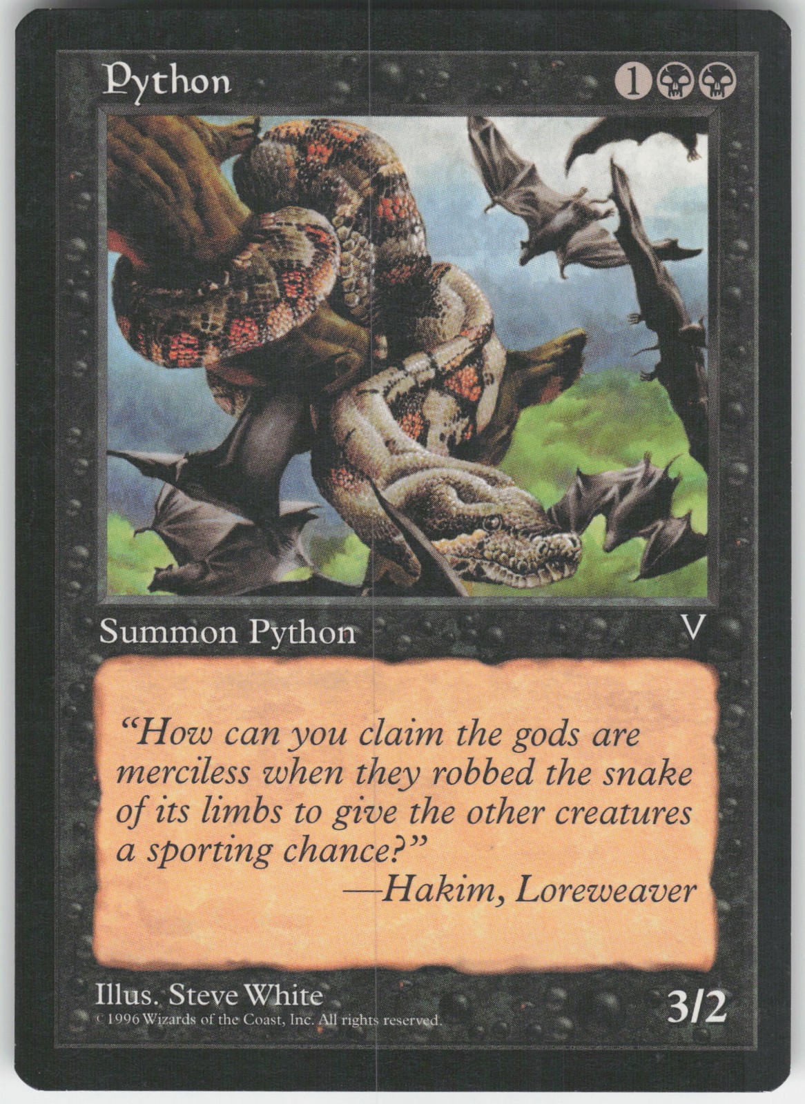 Python Visions Common Magic: The Gathering
