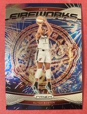 2024 Panini Prizm WNBA - Fireworks Aliyah Boston #15
