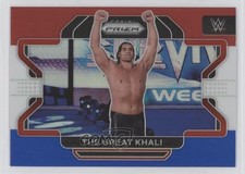 2022 Panini Prizm WWE Red White & Blue Prizm The Great Khali #80 18kq