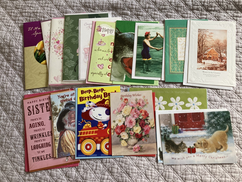 NEW Lot 16 Cards - Birthday, Sympathy, Wedding, Shower, Baby, Christmas