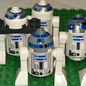 Lego Star Wars - R2-D2 Minifigure Lot Of 9 / sw0217 / 10188 9493 8038 10240 Army