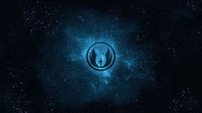 Star Wars jedi logo Custom Gaming Mat Desk 2949