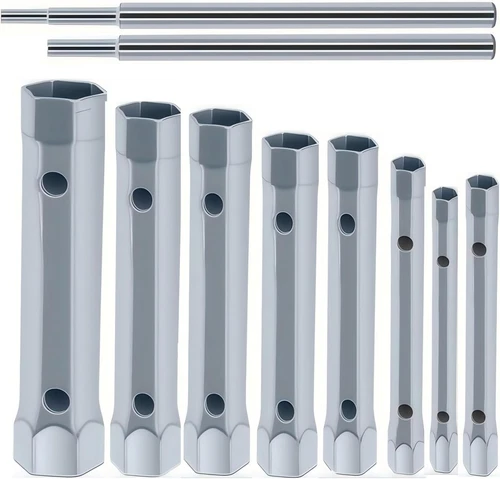 10Pcs Dual-Ended Shower Valve Socket Wrench Set Faucet Nut Removal Tool for Remo - Picture 1 of 12