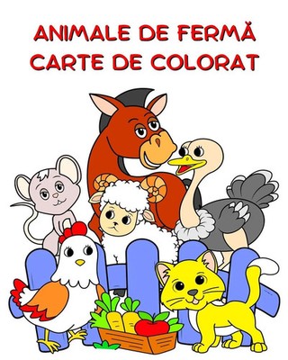 Animale de Ferm¿ Carte de Colorat Maryan Ben Kim Taschenbuch Rumänisch 2024