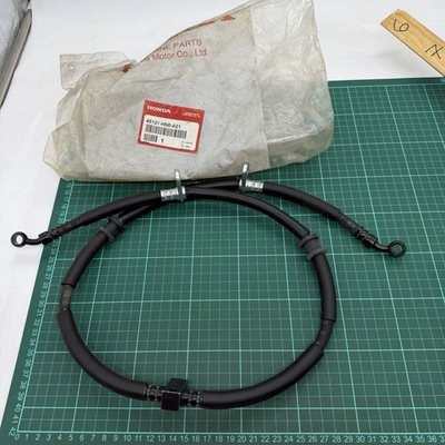 #ad #ad 45127 HN0 A21 Genuine Honda Hose Brake Front Line TRX 450 NOS AU $100.00