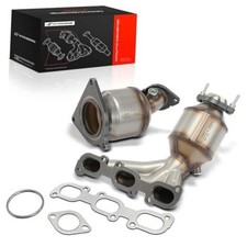 2 PCS Front Catalytic Converter Kit, E.P.A Compliant Front Left and Right