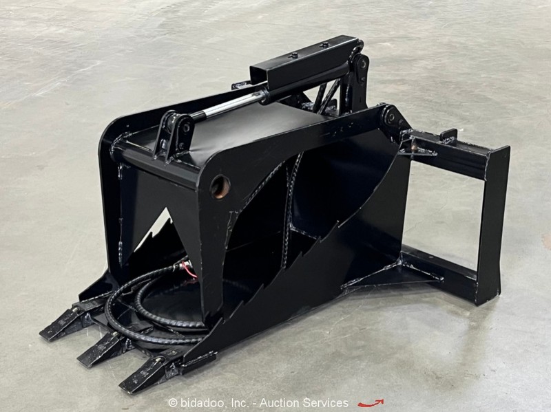 GIYI GY-SGB20 Stump Grapple Bucket Hydraulic Skid Steer Attachment bidadoo -New