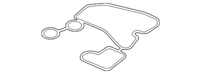 Genuine Volkswagen Engine Oil Cooler Gasket 059-117-070-B