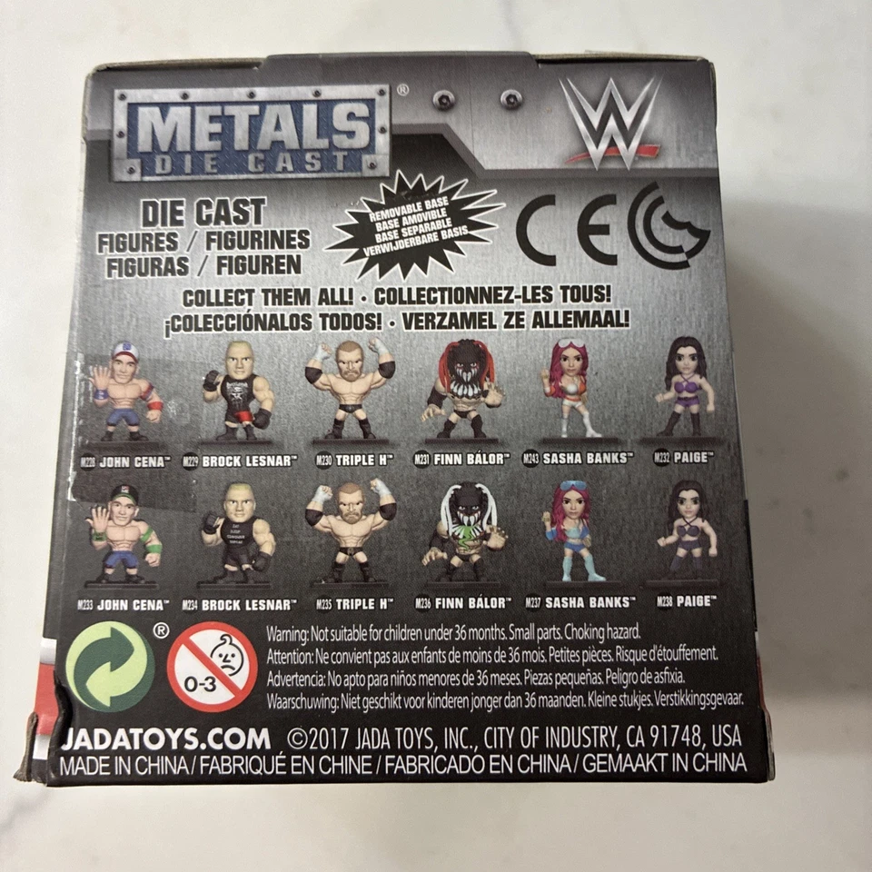 Figura de acción WWE Finn Balor Heavy Die-Cast Metal M231 Jada Toys nueva Foto 3 de 4