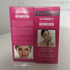 BlemishCare Vitamin C + Hyaluronic Acid Face Serum 50ml Brightening Firming