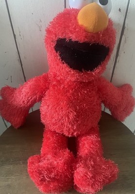 Tickle Me Elmo Sesam St 48 cm groß lacht kichert spricht und wackelt funktioniert sehr guter Zustand