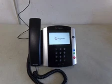 POLYCOM VVX 601 IP BUSINESS PHONE WITH POWER SUPPLY  RESET