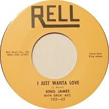 King James - Just Want To Love / Wild Wooly Woman - Vinyl Record 7 - G11501z