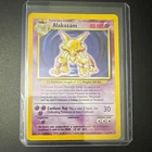 Wizards of the Coast Pokemon TCG Alakazam 1/102 Base Set Holo Rare 1999