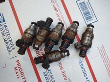 Jaguar 95 96 97 Xjr Super Charged Engine All 6 Full Set Injectors D3165ka