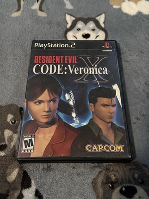 Resident Evil Code: Veronica X Black label CIB  PS2 