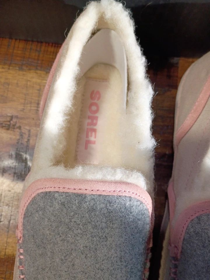 Mujer Sorel Tremblant 2 Gamuza Mocasín Aislante Nieve Zapatilla Interior Exterior Talla 9 Foto 4 de 4