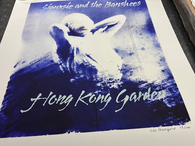Siouxsie & The Banshees Ltd Edition Hong Kong Garden Signed Jill Mumford print