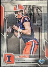 2025 Bowman Chrome University #17 Luke Altmyer Illinois Fighting Illini 