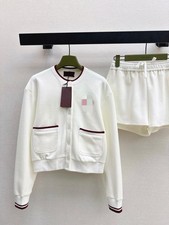 2026 spring hot sales runway show  fashionable classy  top + shorts suit SMLXL