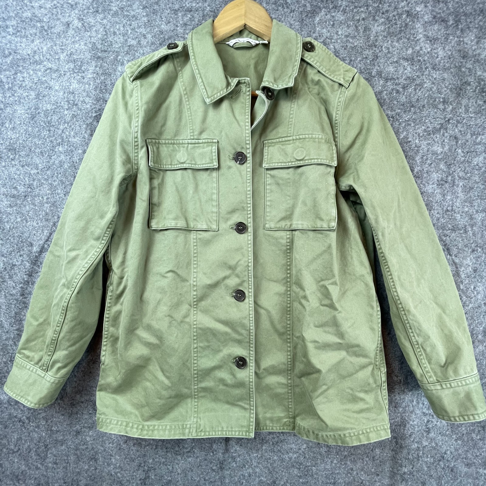 ALTRA & Other Stories Giacca Donna 4 Spalline Verde Oliva Outdoor Escursionismo Cabincore