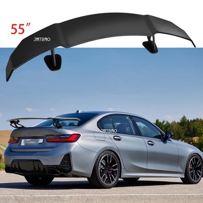 55'' GT Style Rear Trunk Spoiler Wing For G20 320 330 M340i M3 G80 Glossy Black