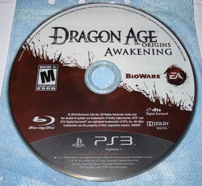 Dragon Age Origins Awakening Sony PS3 Disc Only Clean Tested & Works