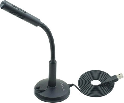 USB Microphone, Plug and Play Desktop Laptop gooseneck Microphone, Suitable for 