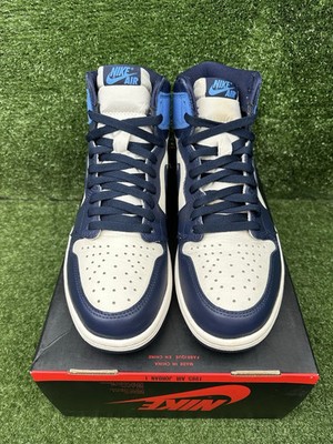 Size 10 - Jordan 1 Retro OG High Obsidian UNC 2019 193150368622| eBay